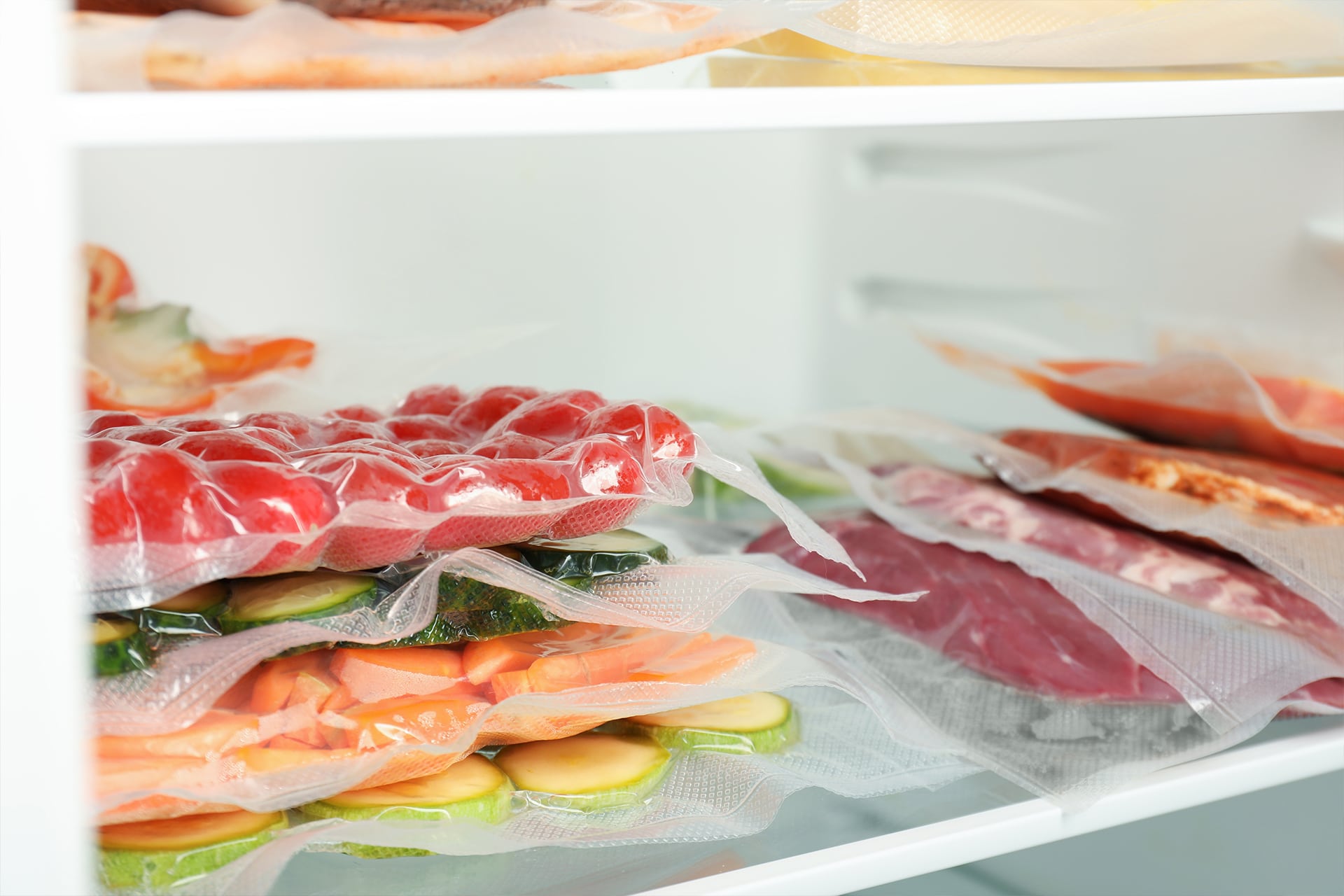 Bolsas de vacío para alimentos