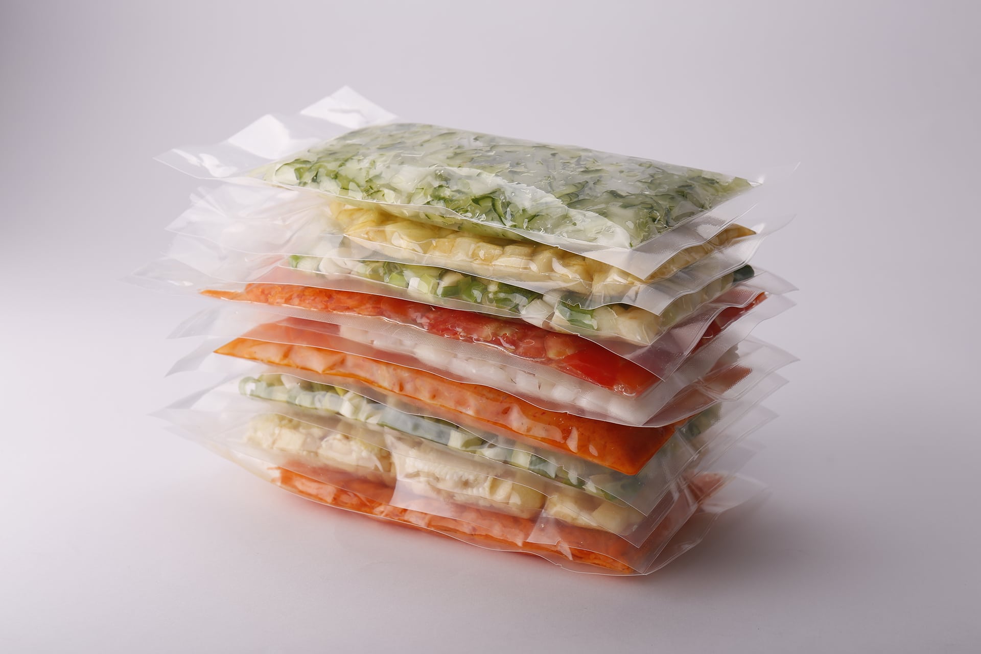 Tipos de envases para alimentos seg&uacute;n el material