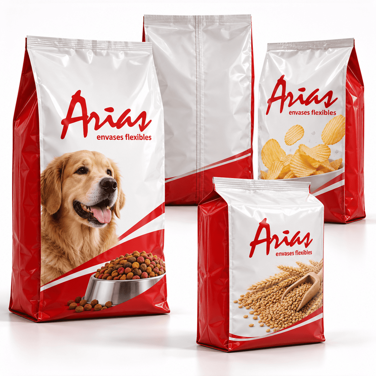 Bolsas Stabilo personalizadas para pet food, snacks y cereales
