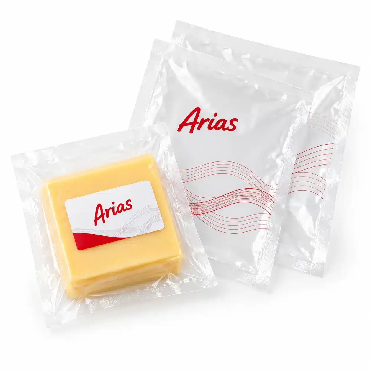 Queso envasado en bolsas de vacío laminadas Ariplex-2